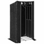 Leñero con protector de lluvia 100x80x200 cm acero galvanizado von , Brennholztaschen und -halter - Ref: Foro24-4104950, Prei...