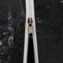Leñero con protector de lluvia 100x80x200 cm acero galvanizado von , Brennholztaschen und -halter - Ref: Foro24-4104950, Prei...