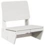 Silla de jardín madera maciza de pino blanco 60x64x70,5 cm by , Garden chairs - Ref: Foro24-859308, Price: 78,89 €, Discount: %