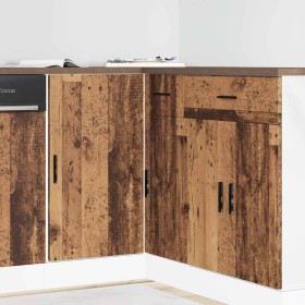 Mueble bajo para fregadero de madera antigua madera ingeniería de , Armarios de cocina - Ref: Foro24-854296, Precio: 78,27 €,...