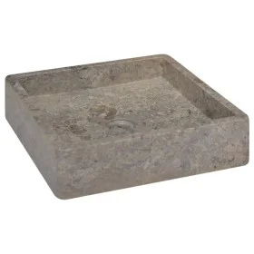 Waschbecken aus grauem Marmor 40x40x10 cm von vidaXL, Sinkt - Ref: Foro24-149170, Preis: 112,01 €, Rabatt: %