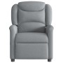 Sillón reclinable de masaje eléctrico tela gris claro by , Armchairs - Ref: Foro24-3303184, Price: 242,40 €, Discount: %