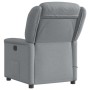 Sillón reclinable de masaje eléctrico tela gris claro by , Armchairs - Ref: Foro24-3303184, Price: 242,40 €, Discount: %