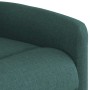 Sillón reclinable de masaje eléctrico tela verde oscuro by , Armchairs - Ref: Foro24-3303190, Price: 255,59 €, Discount: %