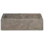 Gray marble sink 40x40x10 cm by vidaXL, Sinks - Ref: Foro24-149170, Price: 112,01 €, Discount: %
