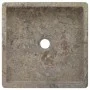 Waschbecken aus grauem Marmor 40x40x10 cm von vidaXL, Sinkt - Ref: Foro24-149170, Preis: 112,01 €, Rabatt: %