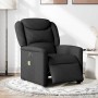Sillón reclinable de masaje eléctrico tela negro by , Armchairs - Ref: Foro24-3303186, Price: 257,78 €, Discount: %