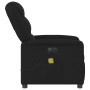 Sillón reclinable de masaje eléctrico tela negro by , Armchairs - Ref: Foro24-3303186, Price: 257,78 €, Discount: %