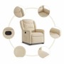 Sillón reclinable elevable de tela color crema von , Sessel - Ref: Foro24-3303202, Preis: 274,96 €, Rabatt: %