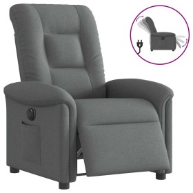 Sillón reclinable eléctrico de tela gris oscuro von , Sessel - Ref: Foro24-3303235, Preis: 237,24 €, Rabatt: %