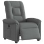 Sillón reclinable eléctrico de tela gris oscuro by , Armchairs - Ref: Foro24-3303235, Price: 237,24 €, Discount: %