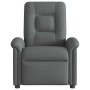 Sillón reclinable eléctrico de tela gris oscuro by , Armchairs - Ref: Foro24-3303235, Price: 237,24 €, Discount: %