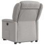 Sillón eléctrico reclinable elevable de tela gris nube by , Armchairs - Ref: Foro24-3303223, Price: 317,96 €, Discount: %