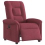 Sillón reclinable eléctrico tela rojo tinto von , Sessel - Ref: Foro24-3303237, Preis: 234,66 €, Rabatt: %
