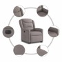 Sillón eléctrico reclinable elevable de tela gris taupe von , Sessel - Ref: Foro24-3303221, Preis: 335,50 €, Rabatt: %