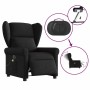 Sillón reclinable de masaje eléctrico tela negro by , Armchairs - Ref: Foro24-3303366, Price: 259,24 €, Discount: %