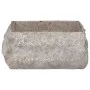 Gray marble sink 30x30x13 cm by vidaXL, Sinks - Ref: Foro24-149176, Price: 140,37 €, Discount: %