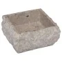 Gray marble sink 30x30x13 cm by vidaXL, Sinks - Ref: Foro24-149176, Price: 140,37 €, Discount: %
