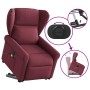 Sillón reclinable de masaje elevable tela rojo tinto von , Sessel - Ref: Foro24-3303387, Preis: 308,33 €, Rabatt: %