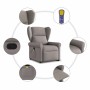 Sillón reclinable de masaje elevable tela gris taupé von , Sessel - Ref: Foro24-3303391, Preis: 294,49 €, Rabatt: %