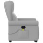 Sillón de masaje reclinable de pie de tela gris nube von , Sessel - Ref: Foro24-3303393, Preis: 281,05 €, Rabatt: %