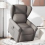 Sillón eléctrico reclinable elevable de tela gris taupe de , Sillones - Ref: Foro24-3303401, Precio: 345,21 €, Descuento: %