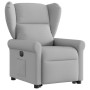 Sillón eléctrico reclinable elevable de tela gris nube by , Armchairs - Ref: Foro24-3303403, Price: 321,65 €, Discount: %