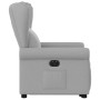 Sillón eléctrico reclinable elevable de tela gris nube by , Armchairs - Ref: Foro24-3303403, Price: 321,65 €, Discount: %
