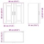 Mueble de pared cocina madera contrachapada Porto roble sonoma von , Küchenschränke - Ref: Foro24-854060, Preis: 59,79 €, Rab...