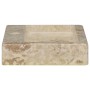Wandwaschbecken aus cremefarbenem Marmor, 38 x 24 x 6,5 cm von vidaXL, Sinkt - Ref: Foro24-149186, Preis: 127,66 €, Rabatt: %