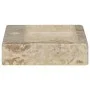 Wandwaschbecken aus cremefarbenem Marmor, 38 x 24 x 6,5 cm von vidaXL, Sinkt - Ref: Foro24-149186, Preis: 124,39 €, Rabatt: %