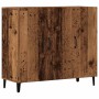 Aparador de madera de ingeniería envejecido 90x34x80 cm von , Sideboards - Ref: Foro24-856892, Preis: 103,82 €, Rabatt: %