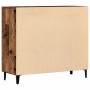 Aparador de madera de ingeniería envejecido 90x34x80 cm von , Sideboards - Ref: Foro24-856892, Preis: 103,82 €, Rabatt: %