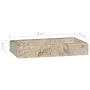 Wandwaschbecken aus cremefarbenem Marmor, 38 x 24 x 6,5 cm von vidaXL, Sinkt - Ref: Foro24-149186, Preis: 124,39 €, Rabatt: %