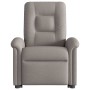 Sillón reclinable elevable tela gris taupe by , Armchairs - Ref: Foro24-3303261, Price: 271,52 €, Discount: %