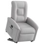 Sillón reclinable elevable de tela gris nube de , Sillones - Ref: Foro24-3303263, Precio: 272,32 €