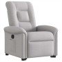 Sillón reclinable elevable de tela gris nube by , Armchairs - Ref: Foro24-3303263, Price: 260,54 €, Discount: %