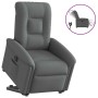 Sillón eléctrico reclinable elevable de tela gris oscuro de , Sillones - Ref: Foro24-3303275, Precio: 308,20 €