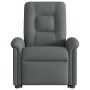 Sillón eléctrico reclinable elevable de tela gris oscuro de , Sillones - Ref: Foro24-3303275, Precio: 308,20 €