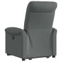 Sillón eléctrico reclinable elevable de tela gris oscuro de , Sillones - Ref: Foro24-3303275, Precio: 308,20 €