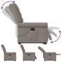 Sillón de masaje eléctrico reclinable elevable tela taupé von , Sessel - Ref: Foro24-3303351, Preis: 342,42 €, Rabatt: %