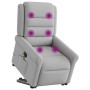 Sillón de masaje eléctrico reclinable elevable tela gris nube von , Sessel - Ref: Foro24-3303353, Preis: 324,06 €, Rabatt: %