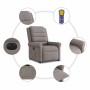 Sillón reclinable de masaje eléctrico tela gris taupe von , Sessel - Ref: Foro24-3303311, Preis: 256,08 €, Rabatt: %