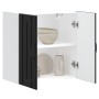 Armario de pared de cocina Lucca madera ingeniería negra von , Küchenschränke - Ref: Foro24-853818, Preis: 55,54 €, Rabatt: %