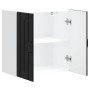 Armario de pared de cocina Lucca madera ingeniería negra von , Küchenschränke - Ref: Foro24-853818, Preis: 55,54 €, Rabatt: %