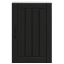 Armario de pared de cocina Lucca madera ingeniería negra by , Kitchen cabinets - Ref: Foro24-853788, Price: 53,52 €, Discount: %