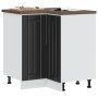 Mueble bajo esquinero de cocina Lucca madera ingeniería negra von , Küchenschränke - Ref: Foro24-853748, Preis: 105,61 €, Rab...