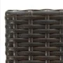 Gartenbar-Möbelset, 7-teilig, aus braunem PE-Rattan mit Armlehnen von vidaXL, Gartensets - Ref: Foro24-3064813, Preis: 470,21...