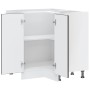 Mueble bajo esquinero de cocina Lucca madera ingeniería negra von , Küchenschränke - Ref: Foro24-853748, Preis: 105,61 €, Rab...