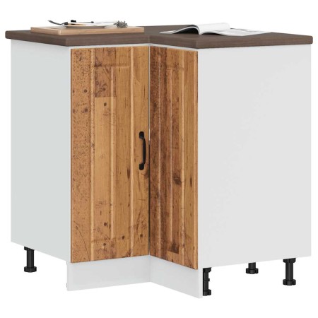 Mueble bajo esquina de cocina Lucca madera reconstituida von , Küchenschränke - Ref: Foro24-853755, Preis: 105,37 €, Rabatt: %